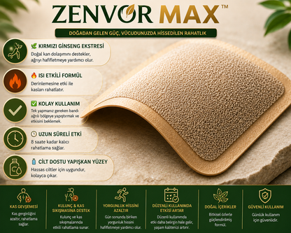 Zenvor Max™ Premium Ağrı Bandı