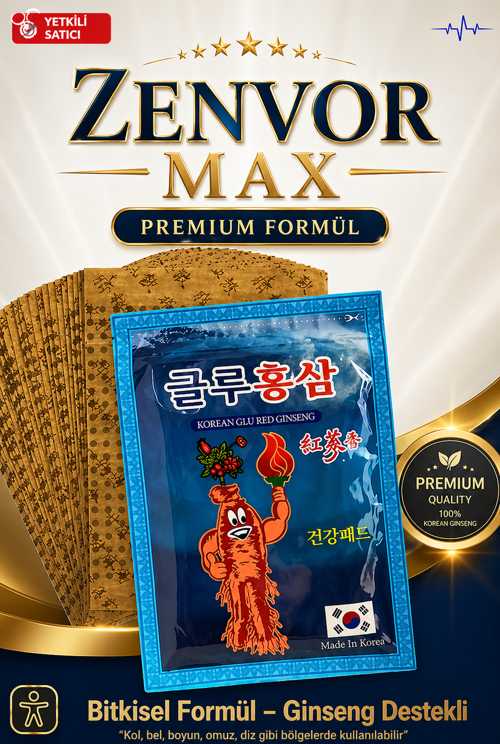 Zenvor Max™ Premium Ağrı Bandı